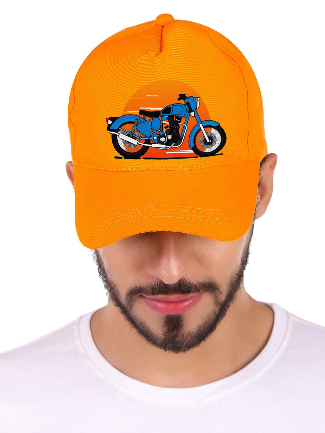 

Knotyy Unisex Printed Baseball Cap, Yellow