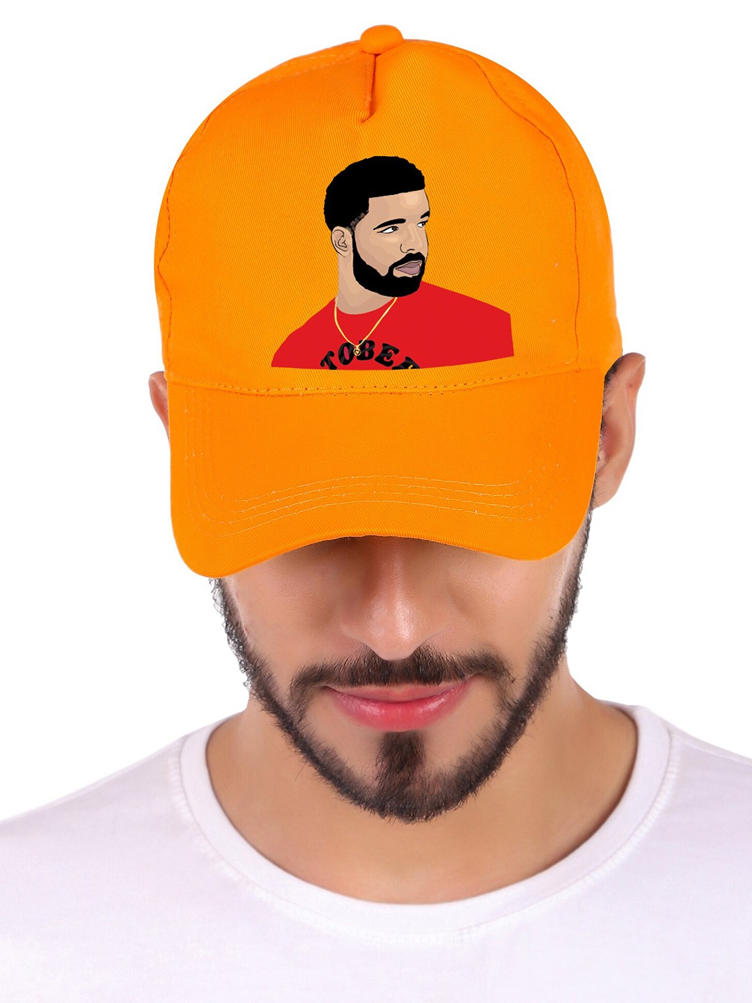

Knotyy Unisex Printed Baseball Cap, Yellow