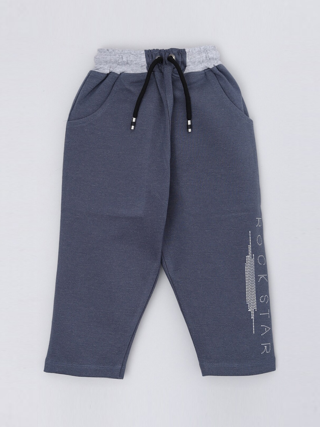 

YK Boys Pure-Cotton Track Pants, Blue