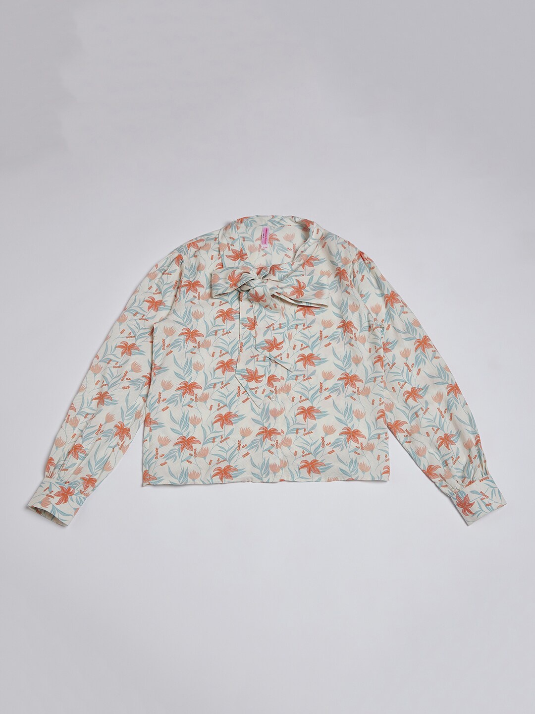 

Crimsoune Club Floral Print Top, Green