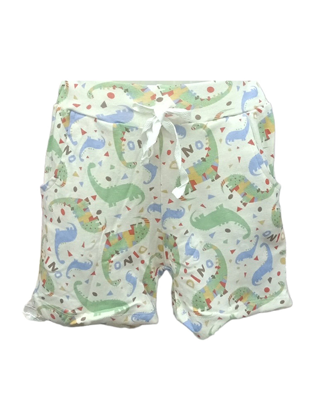 

CELEBRITY CLUB Girls Graphic Printed Cotton Shorts, Green