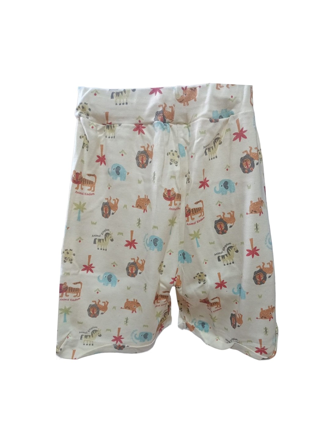 

CELEBRITY CLUB Girls Graphic Printed Cotton Shorts, Off white