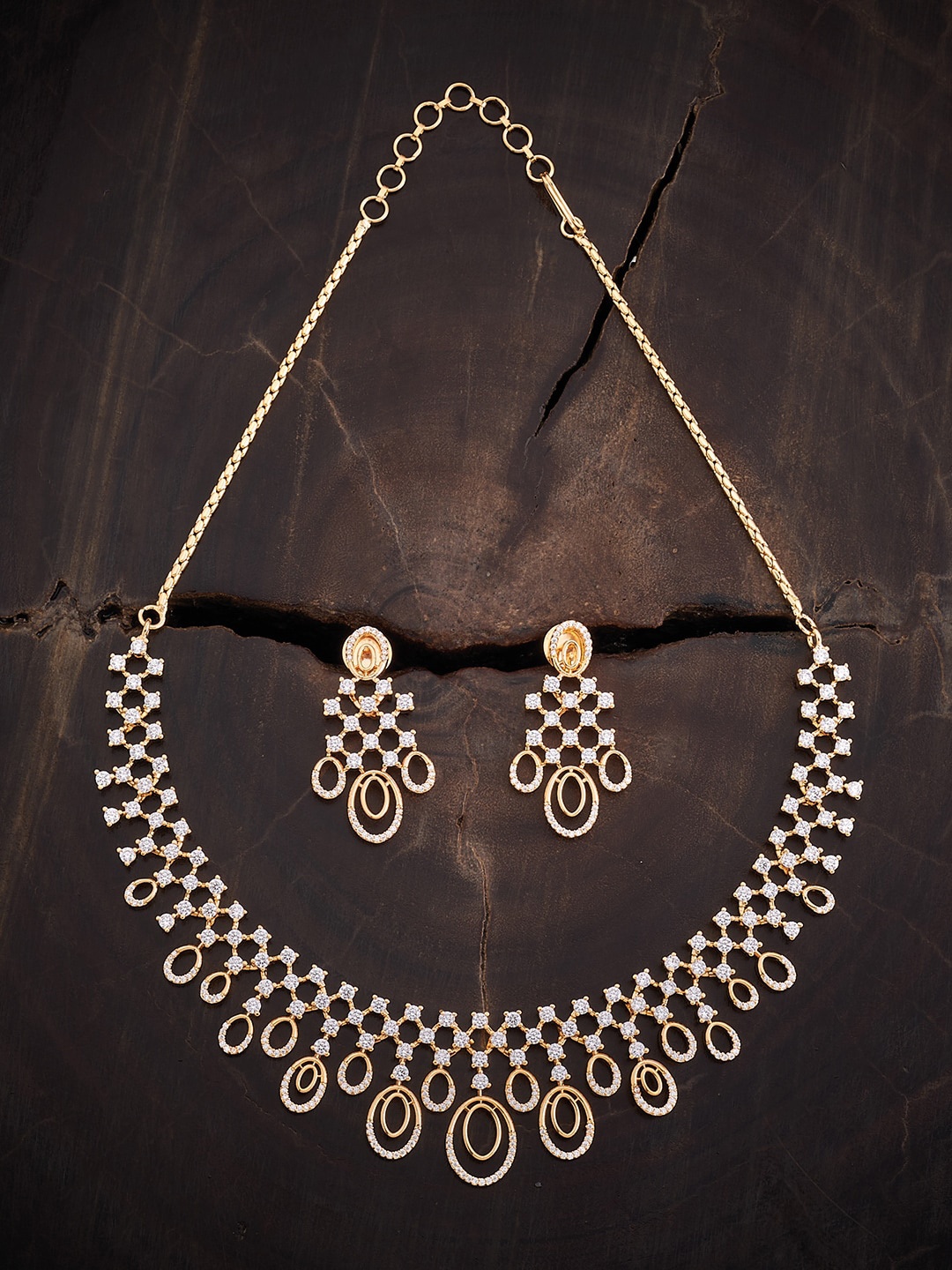 

Kushal's Fashion Jewellery Gold-Plated Jewellery Set