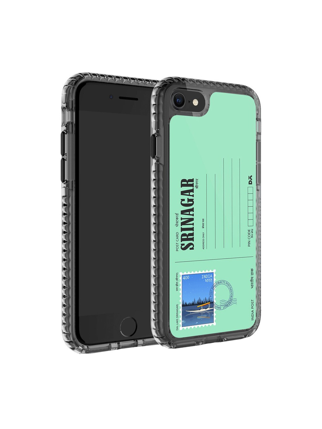 

DailyObjects Typography Printed iPhone 8 Back Case, Green
