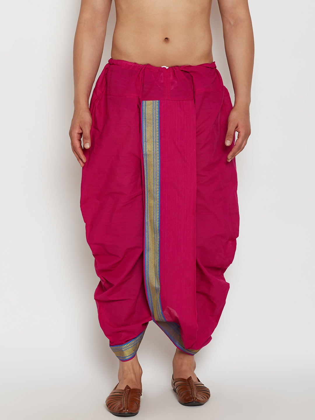 

SOJANYA Pink Dhoti Pants