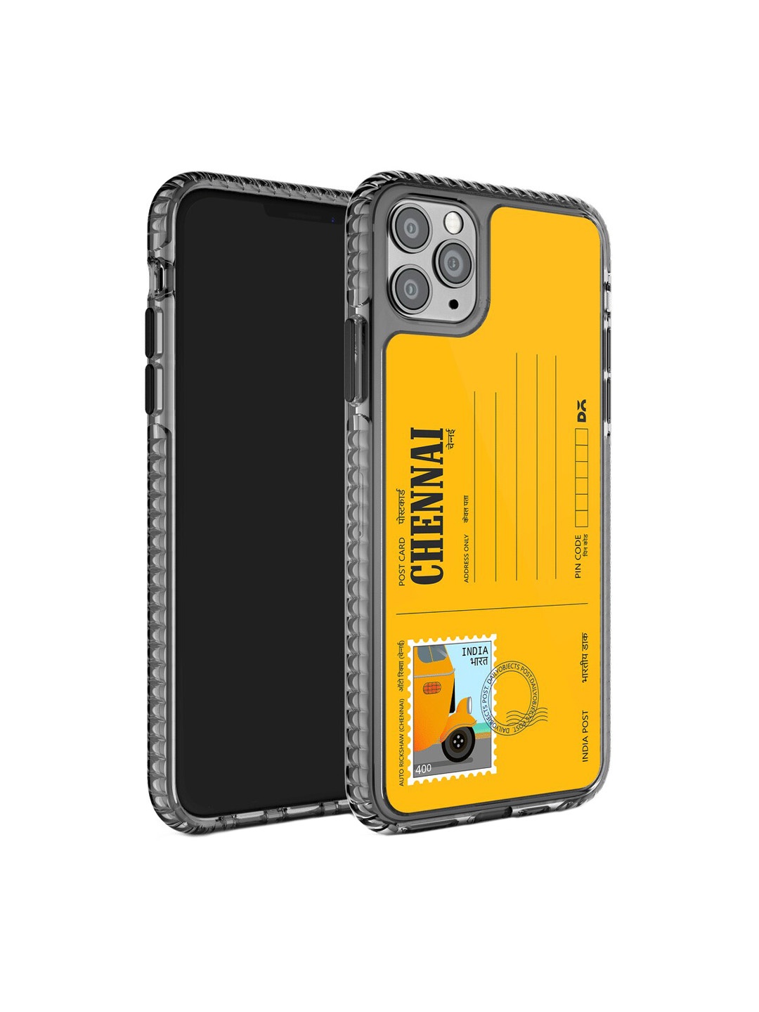 

DailyObjects Postcard Printed iPhone 11 Pro Phone Back case, Yellow