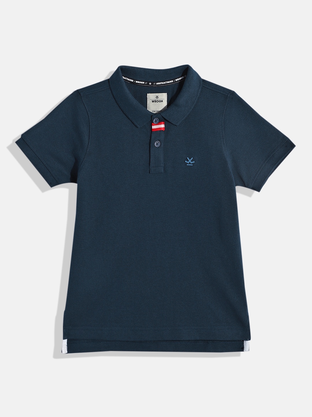 

WROGN YOUTH Boys Polo Collar T-shirt, Navy blue