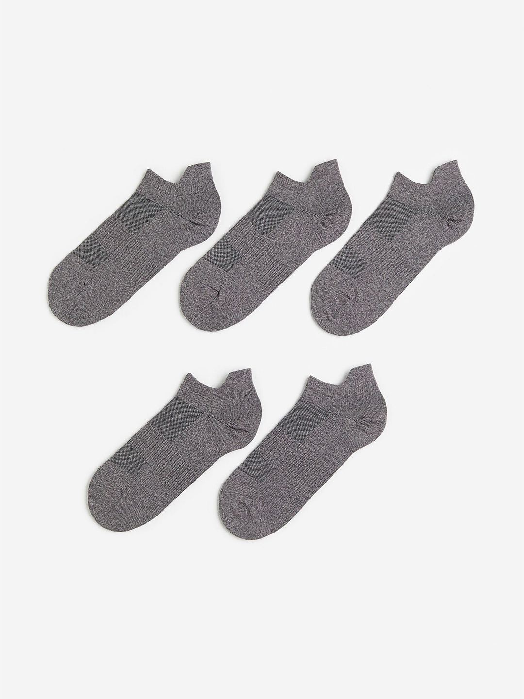 

H&M Men DryMove Sports Socks, Grey