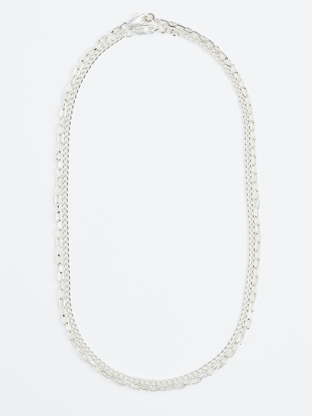 

H&M Men 2-Pack Necklaces, Silver