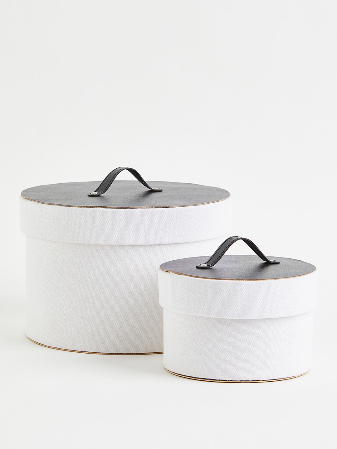 

H&M White 2-Pack Storage Boxes