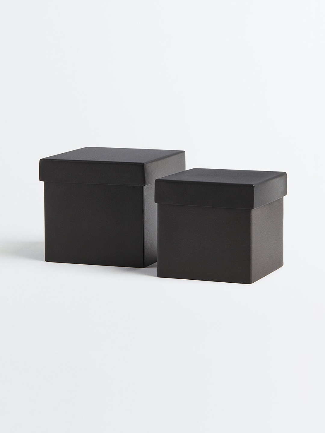 

H&M Grey Small Metal Storage Box