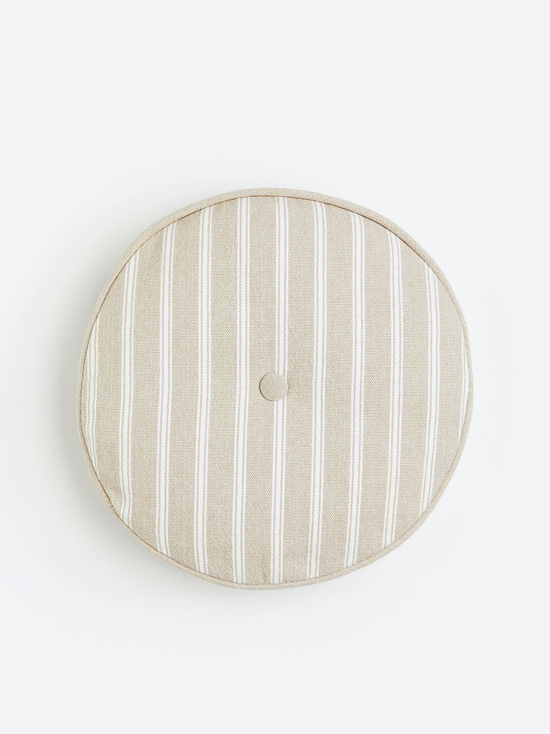 

H&M Beige Round Seat Cushion