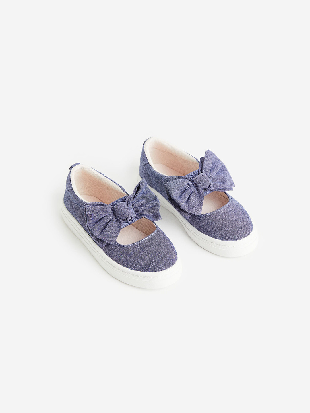 

H&M Girls Ballerina Trainers, Blue