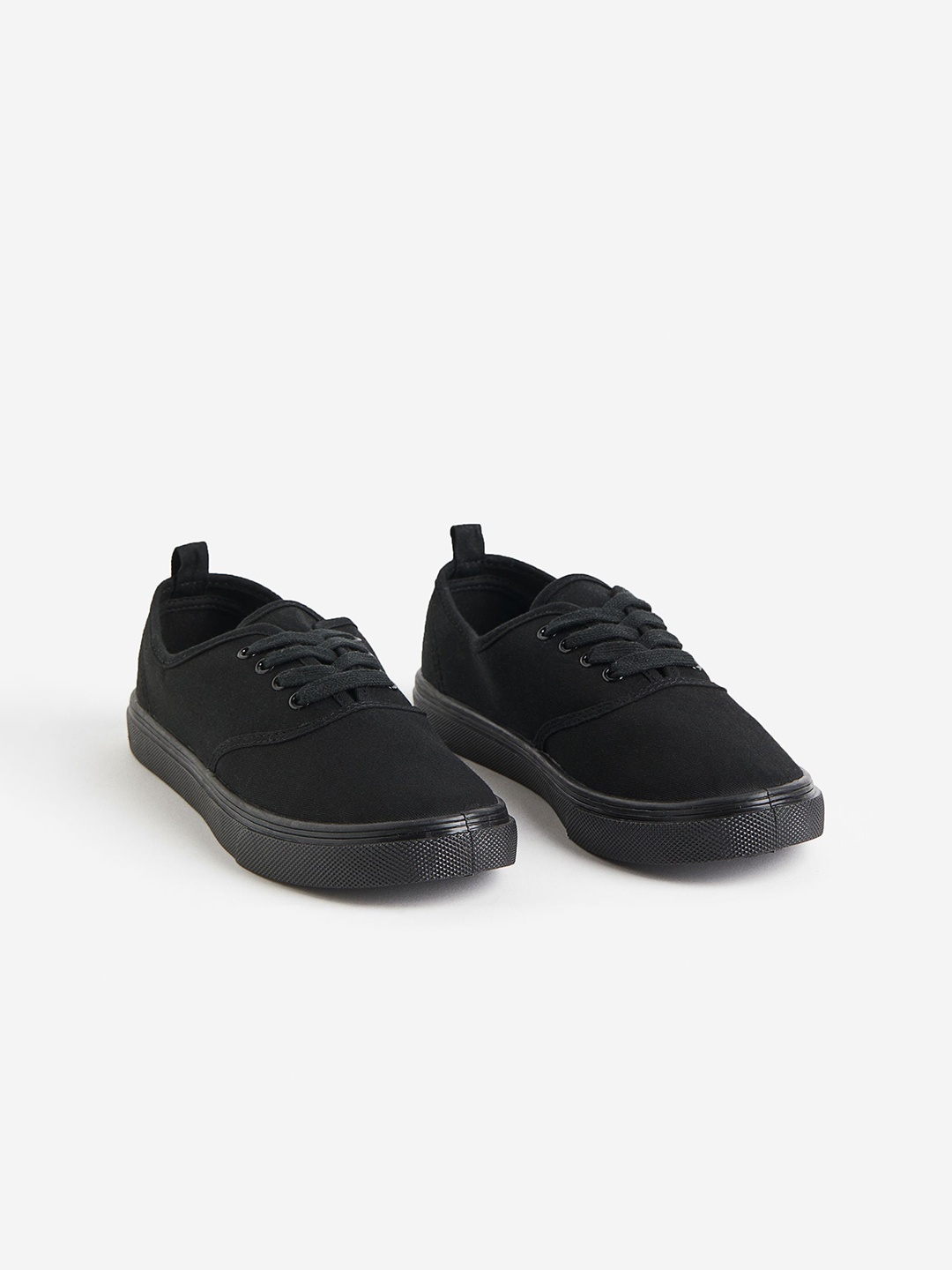 

H&M Women Canvas Trainers, Black