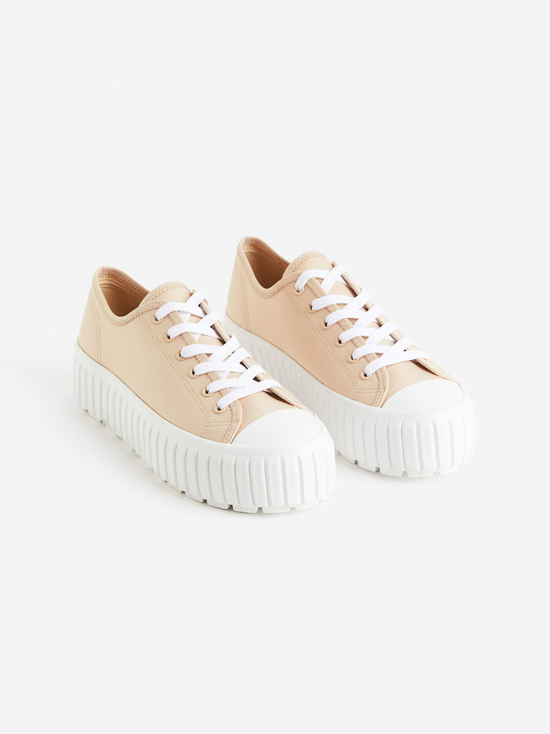 

H&M Women Chunky Platform Trainers, Beige
