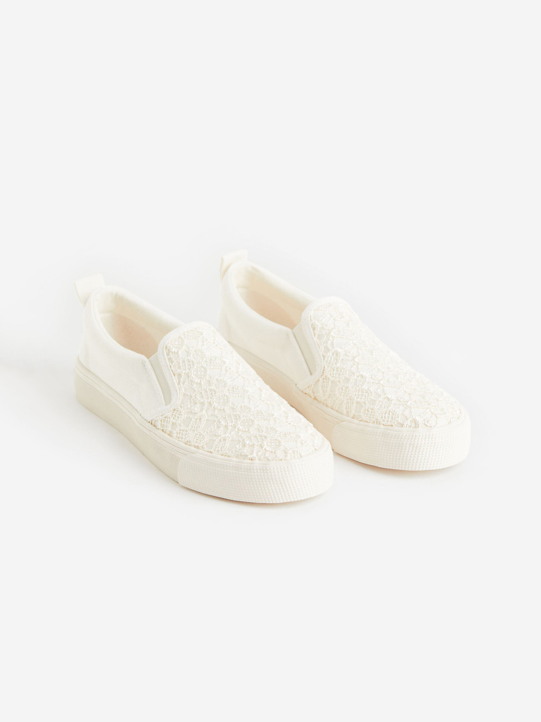 

H&M Girls Slip-on Trainers, White