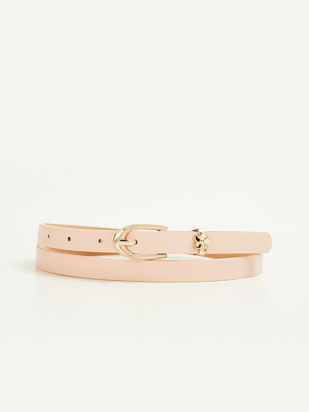 

Ginger by Lifestyle Women Slim Casual Belt, Peach