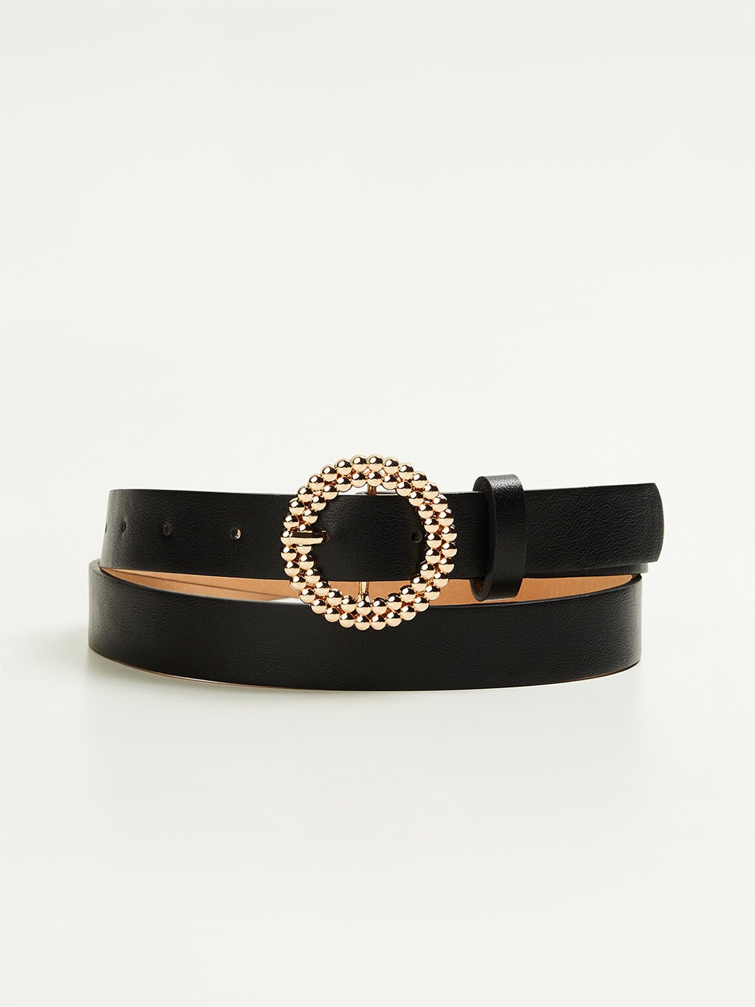 

Ginger by Lifestyle Women Slim Belt, Black