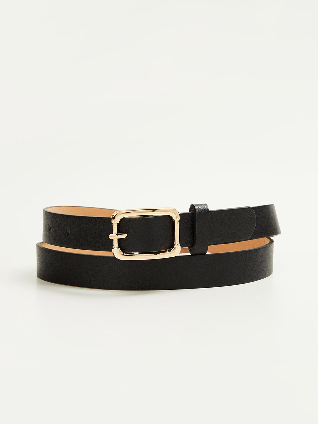 

Ginger by Lifestyle Women Slim Belt, Black