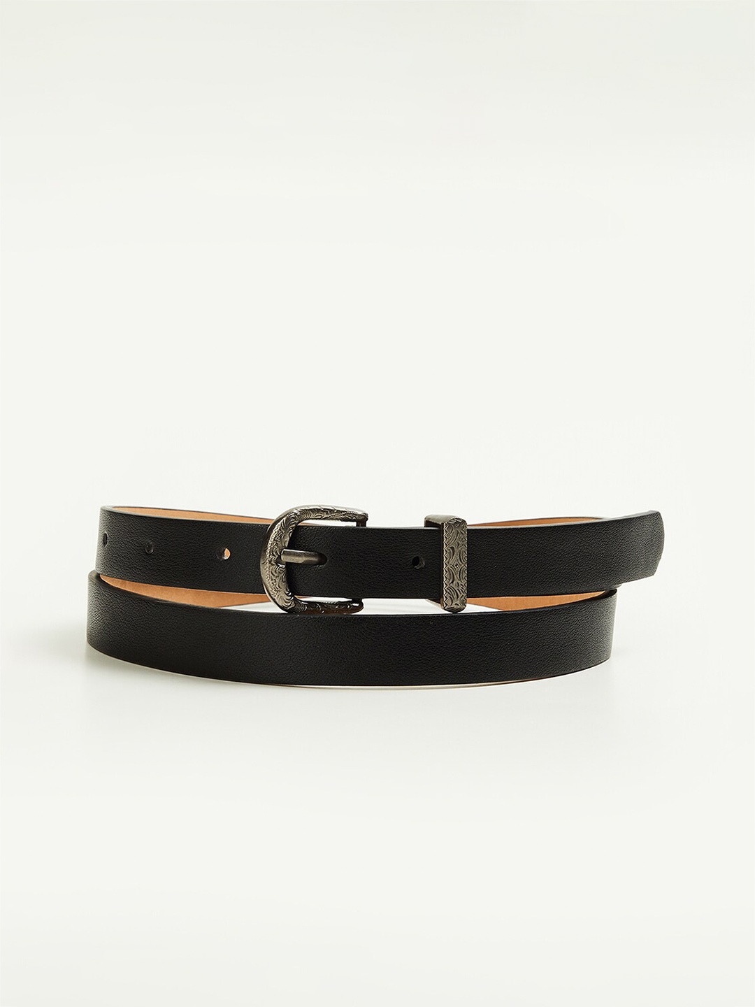 

Ginger by Lifestyle Women Slim Belt, Black