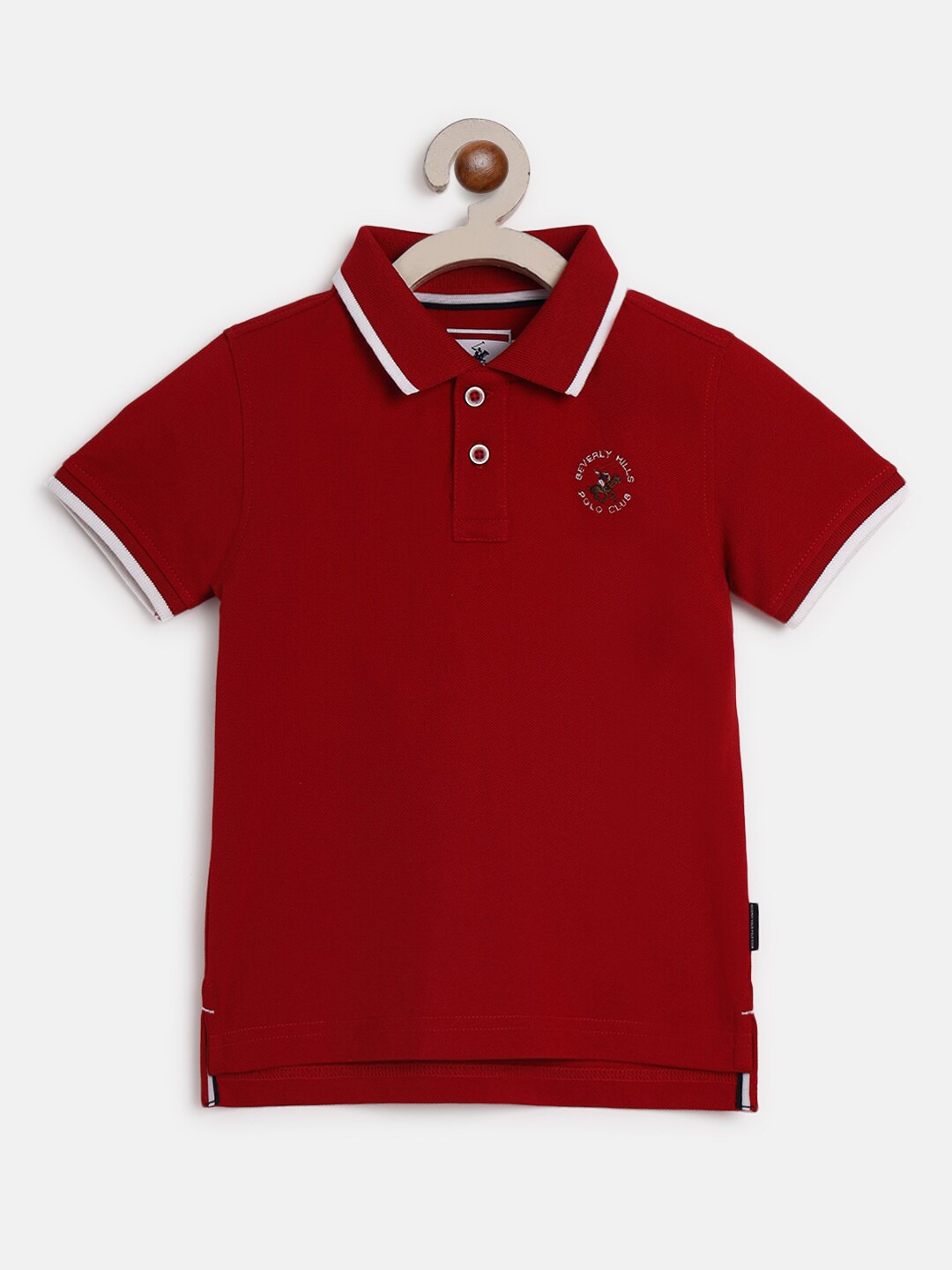 

Beverly Hills Polo Club Boys Short Sleeve T-shirt, Red