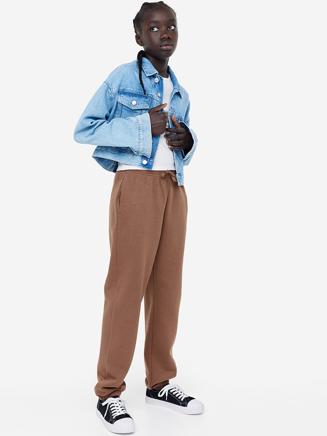 

H&M Girls Joggers, Brown