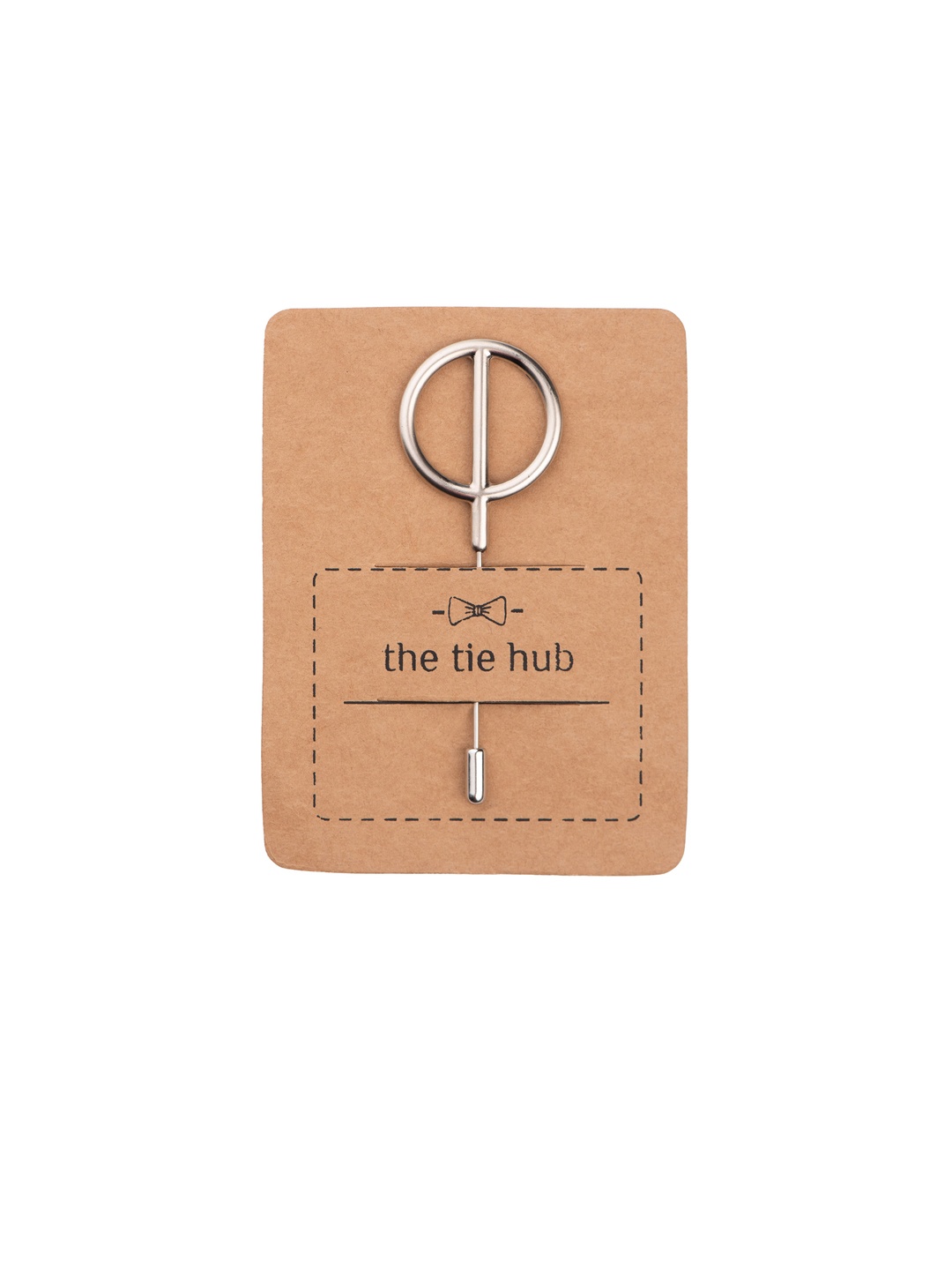 

The Tie Hub Men Lapel Tie Pin, Silver