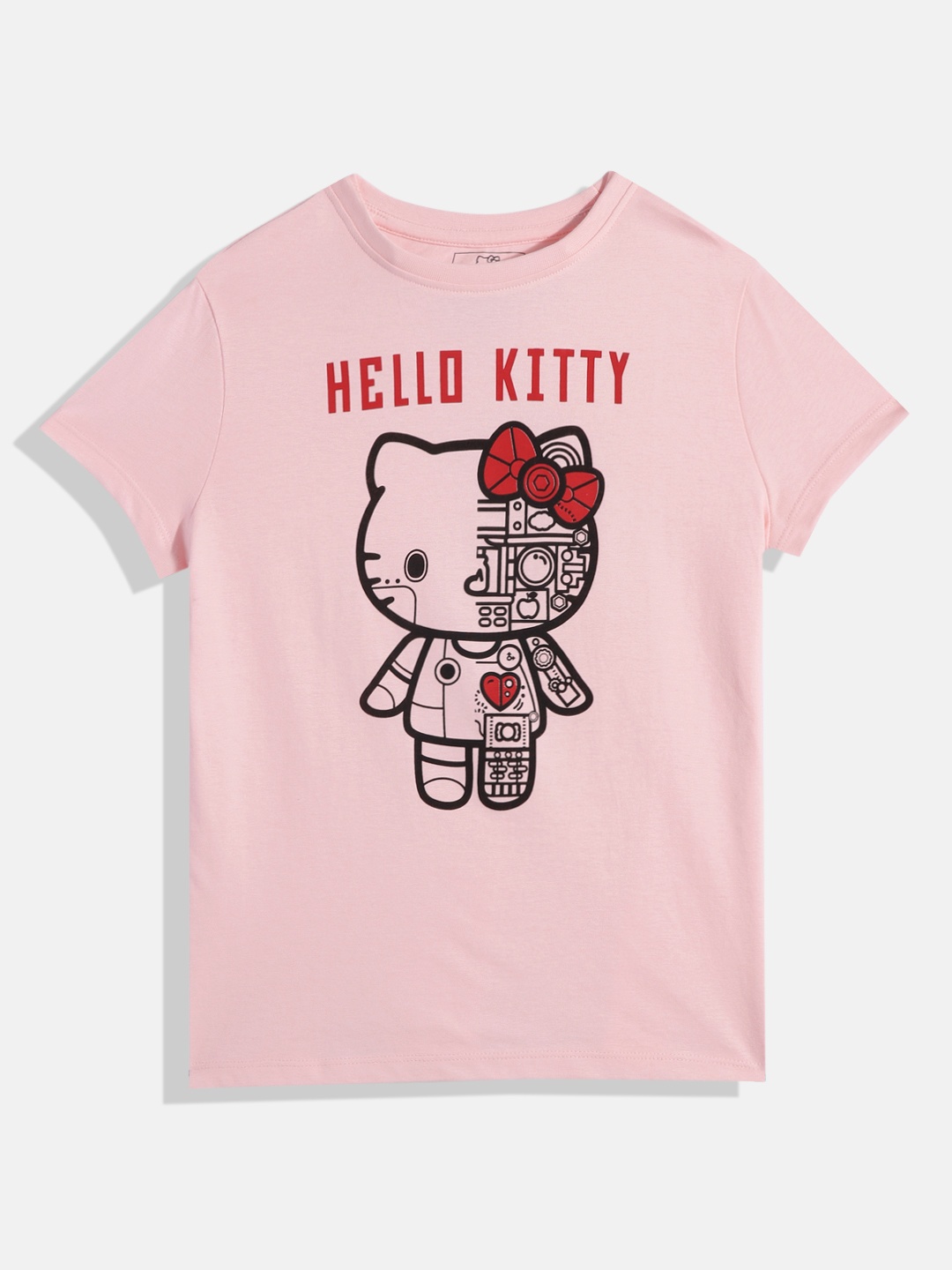 

Hello Kitty Girls Hello Kitty Printed T-shirt, Pink