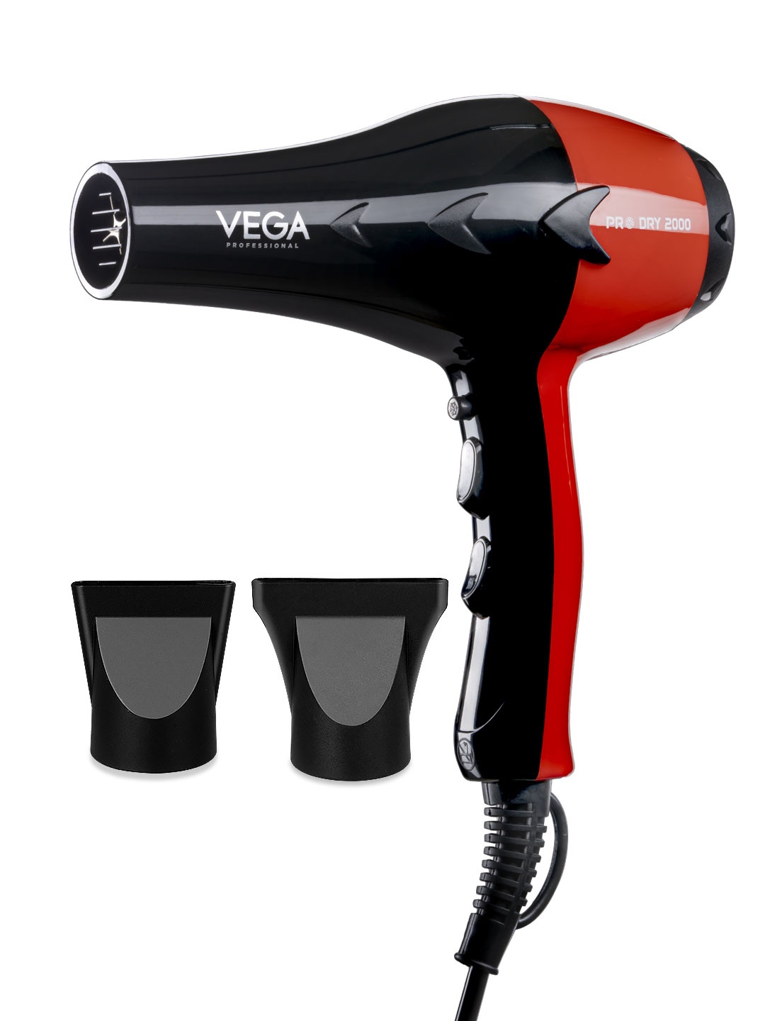 

VEGA PROFESSIONAL VPVHD-07 2000W Hair Dryer with Cool Shot Button - Black & Red