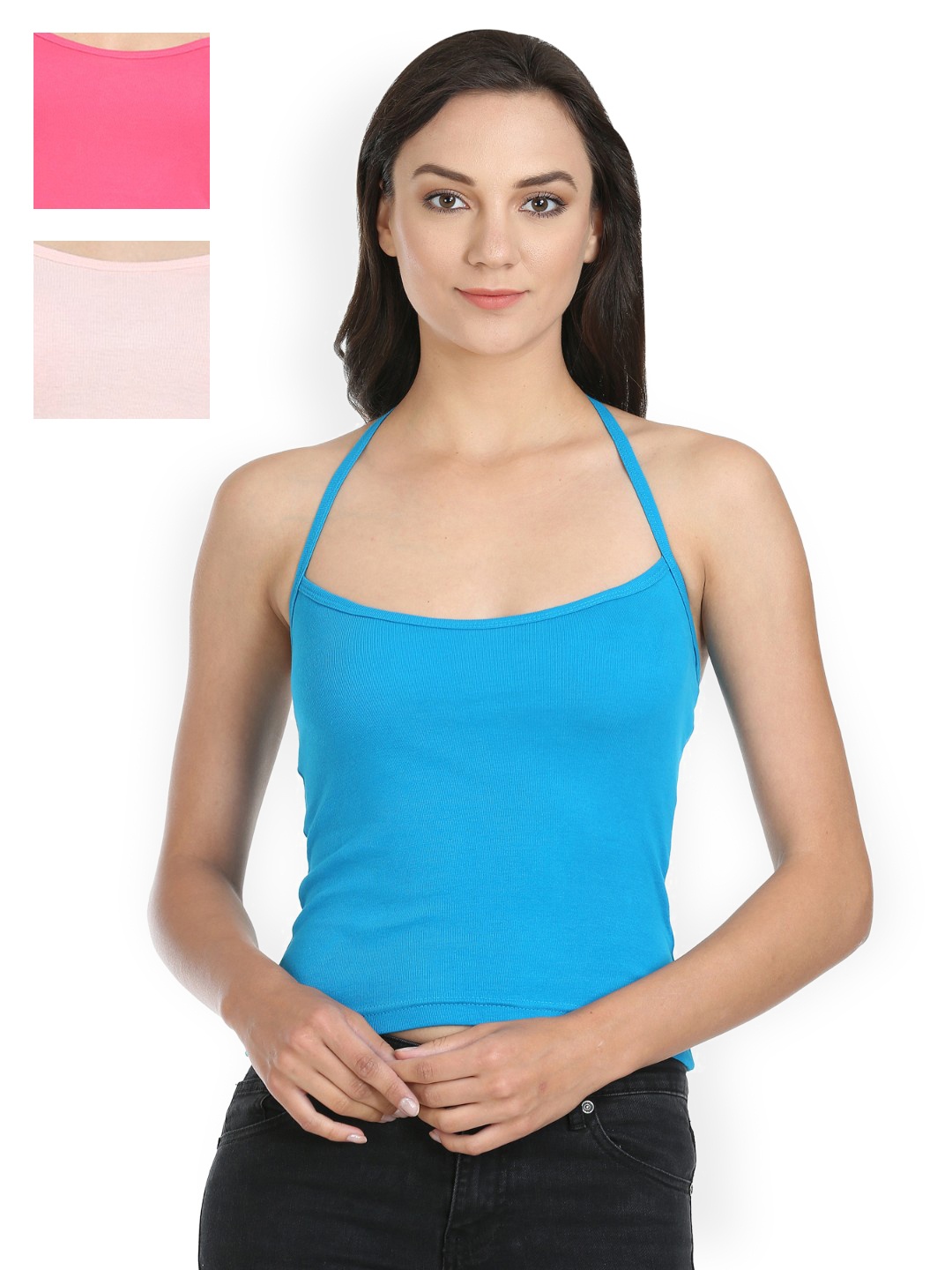 

Bodycare Pack of 3 Camisoles E61NPIFIRPE, Turquoise blue