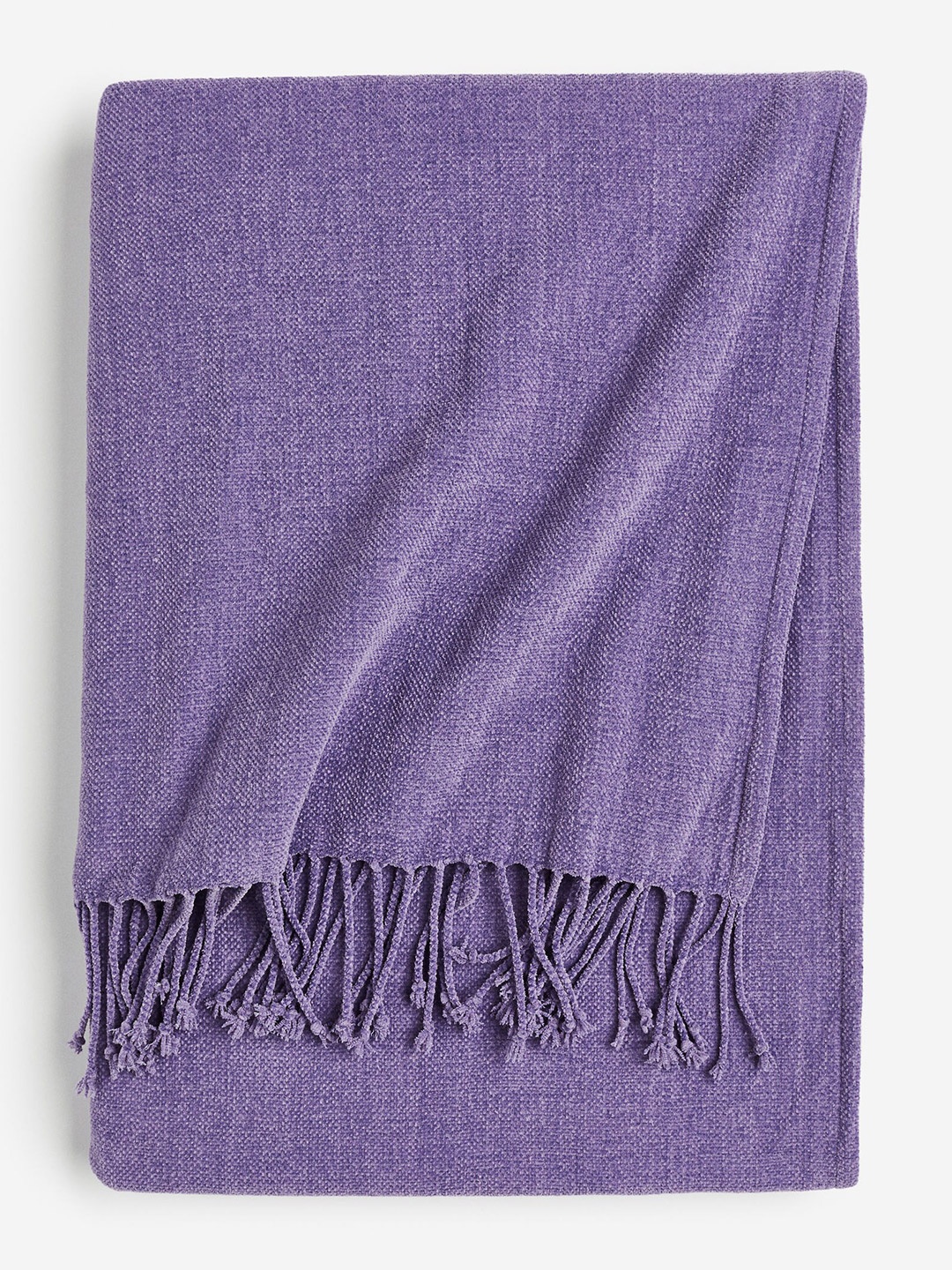 

H&M Purple Chenille Blanket