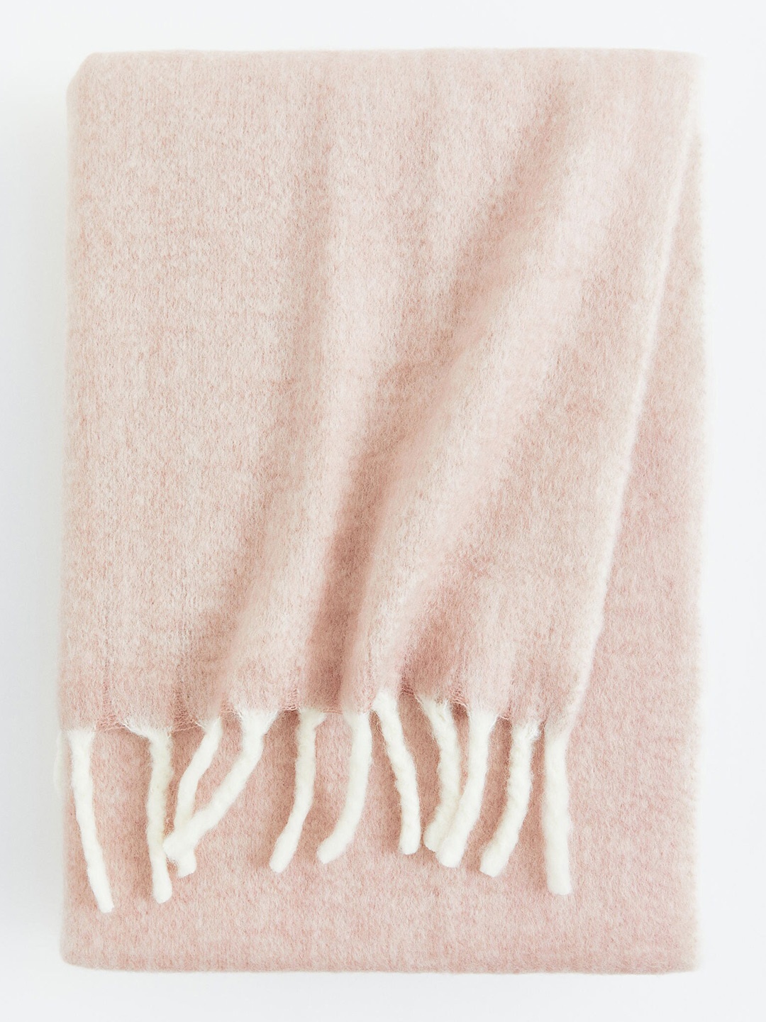 

H&M Pink Wool-Blend Blanket