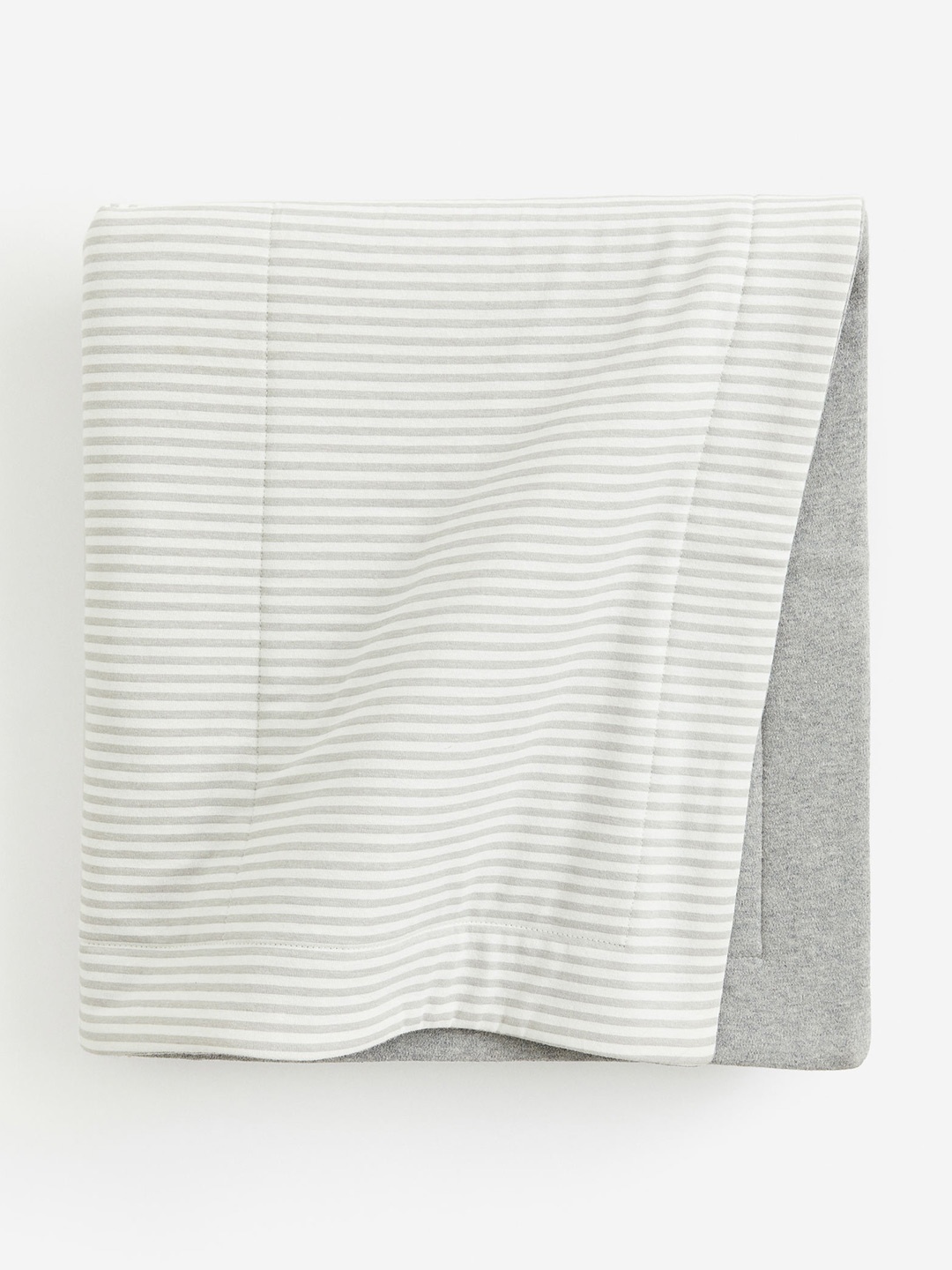 

H&M Girls Grey Padded Jersey Baby Blanket