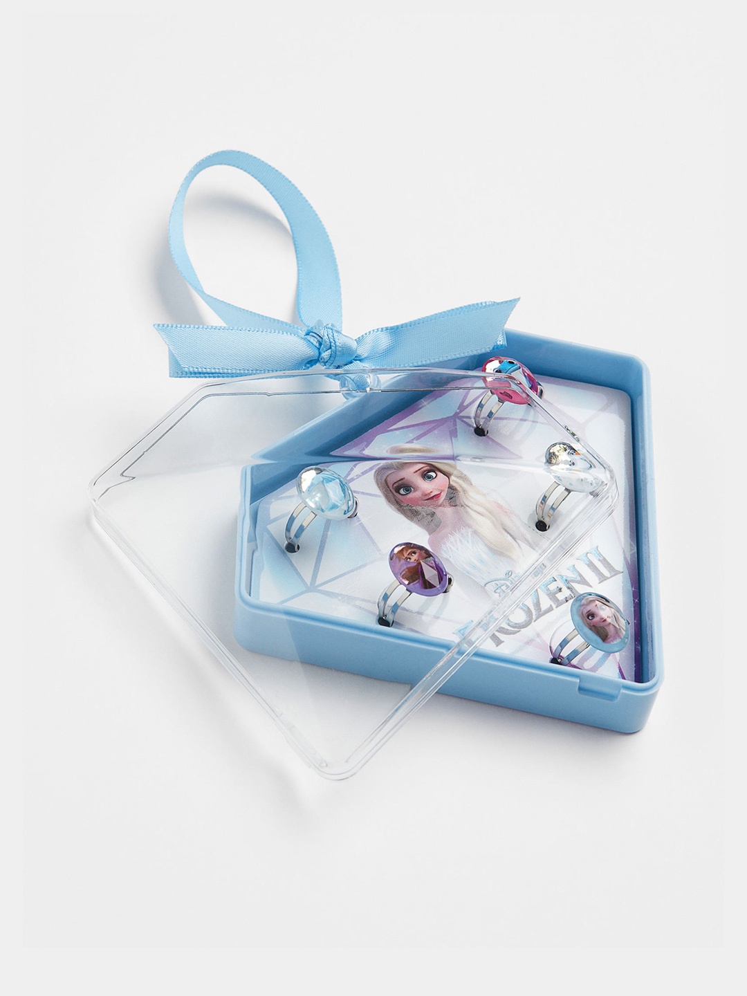 

H&M Girls 5-Pack Rings In A Box, Blue
