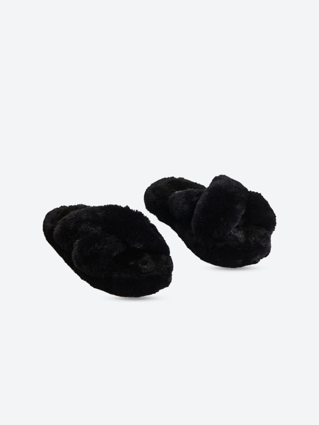 

H&M Women Slippers, Black