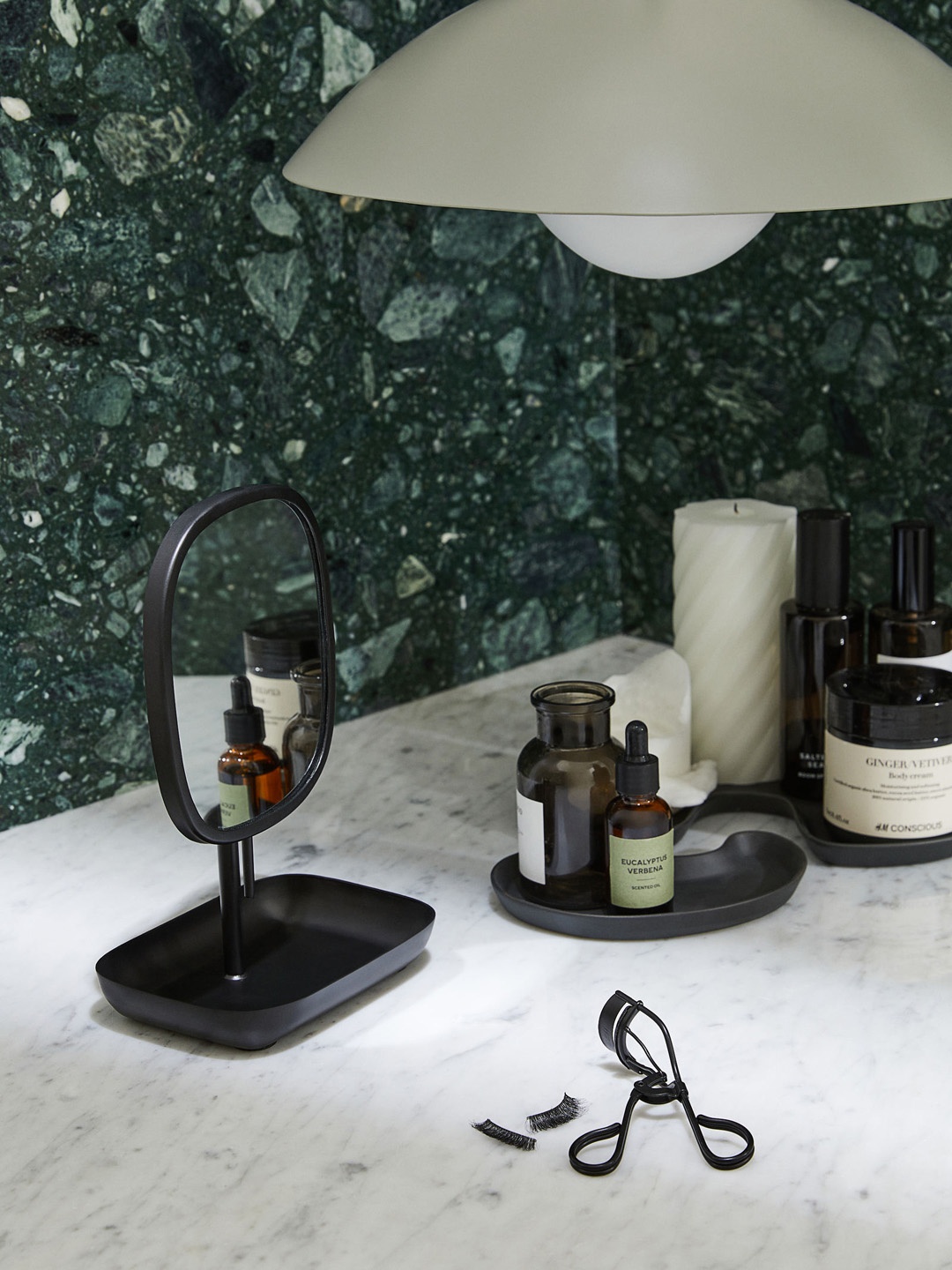 

H&M Black Table Mirror