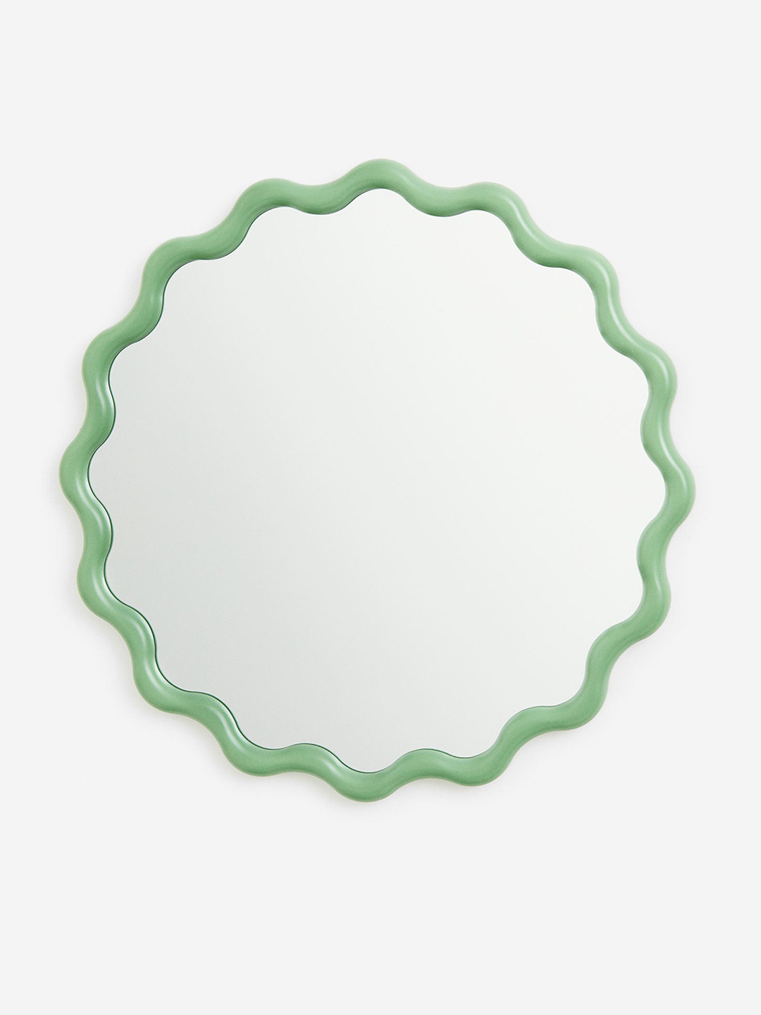 

H&M Green Wavy Mirror