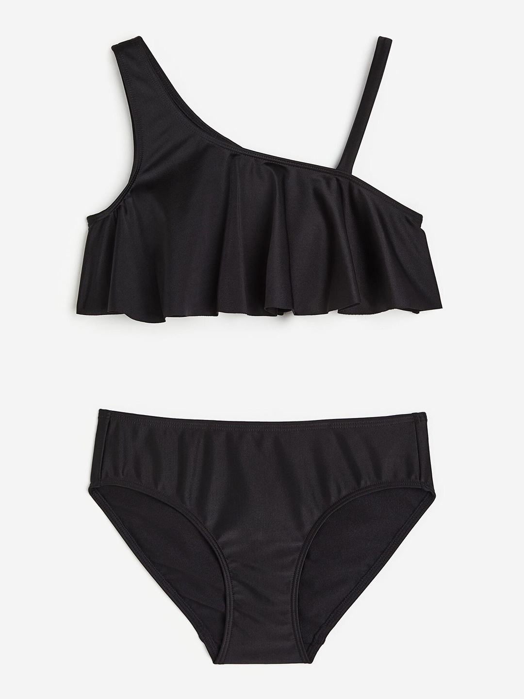 

H&M Girls Flounced Bikini, Black