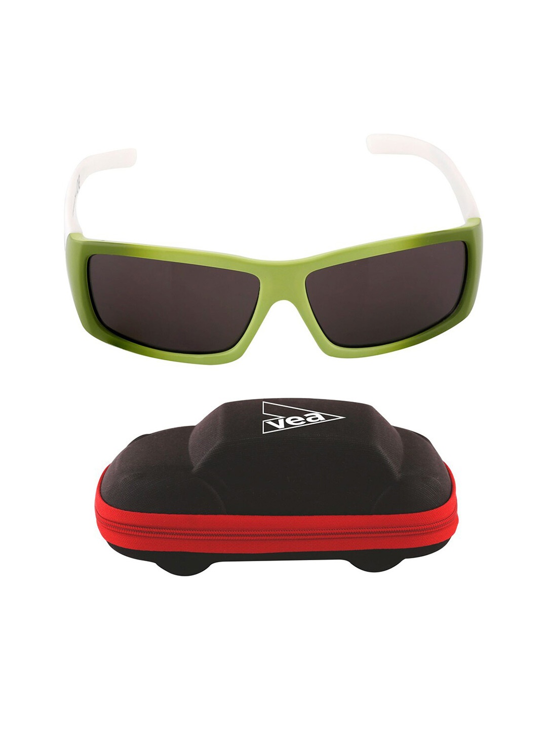 

VEA Boys Black Lens & Green Rectangle Sunglasses with UV Protected Lens