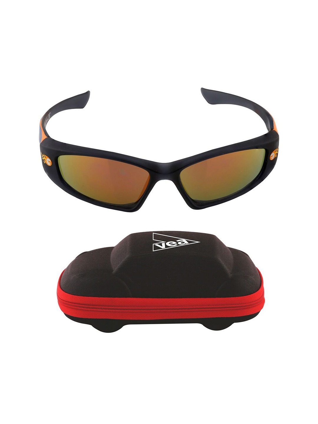 

VEA Boys Green Lens & Black Shield Sunglasses with UV Protected Lens