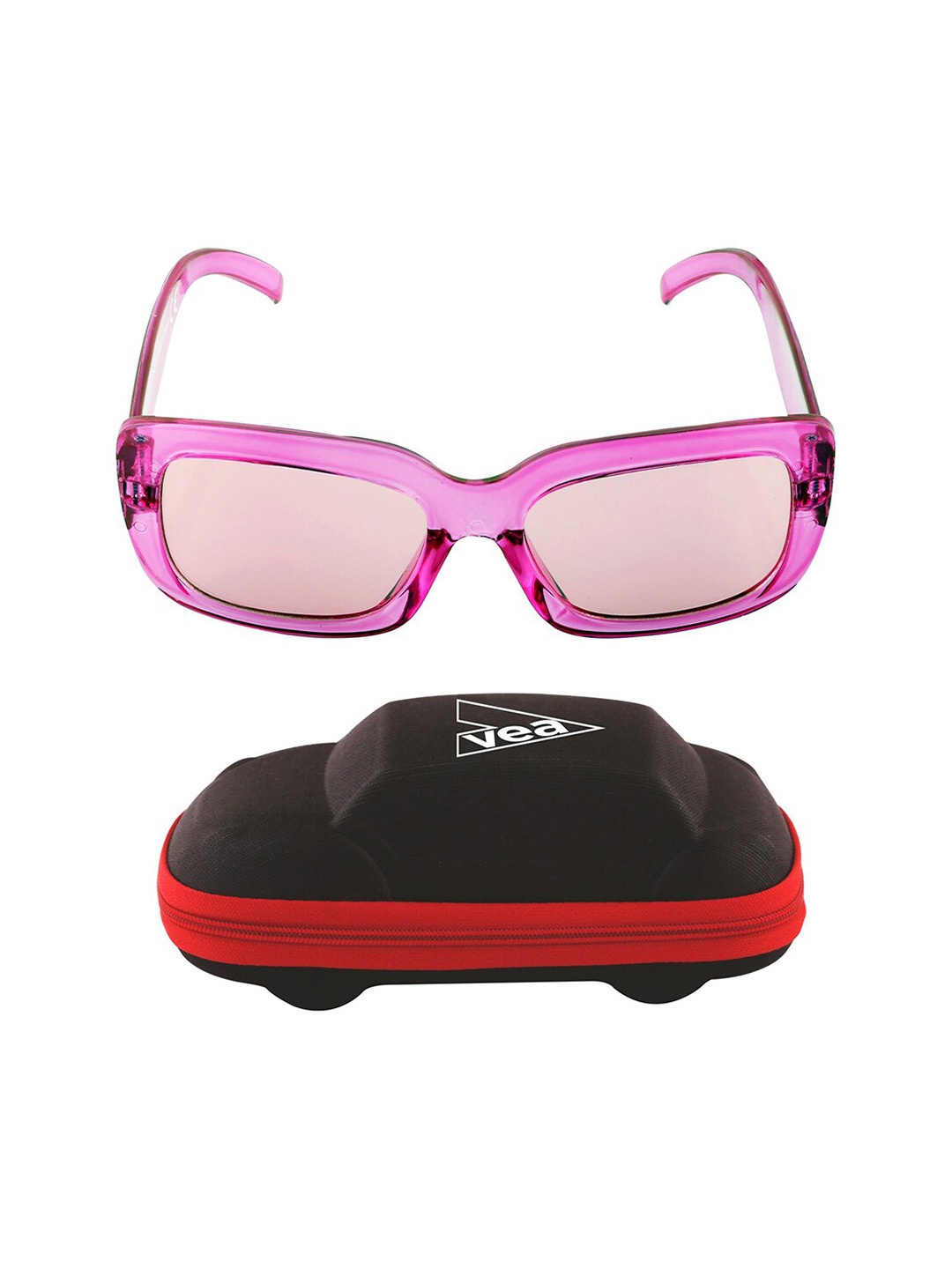 

VEA Girls Aviator Sunglasses with UV Protected Lens GS2214, Pink