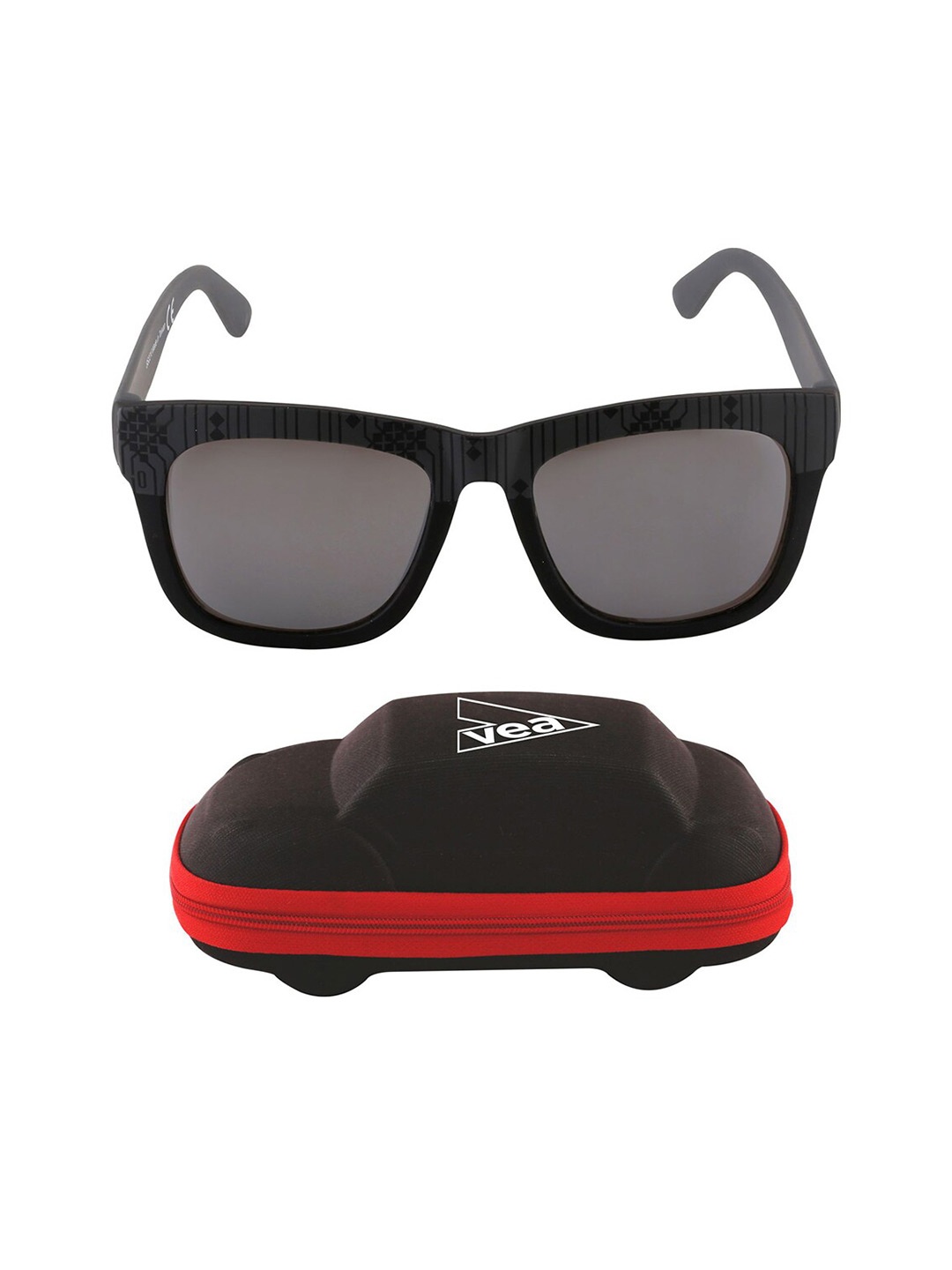 

VEA Boys Oversized Sunglasses With UV Protected Lens, Grey