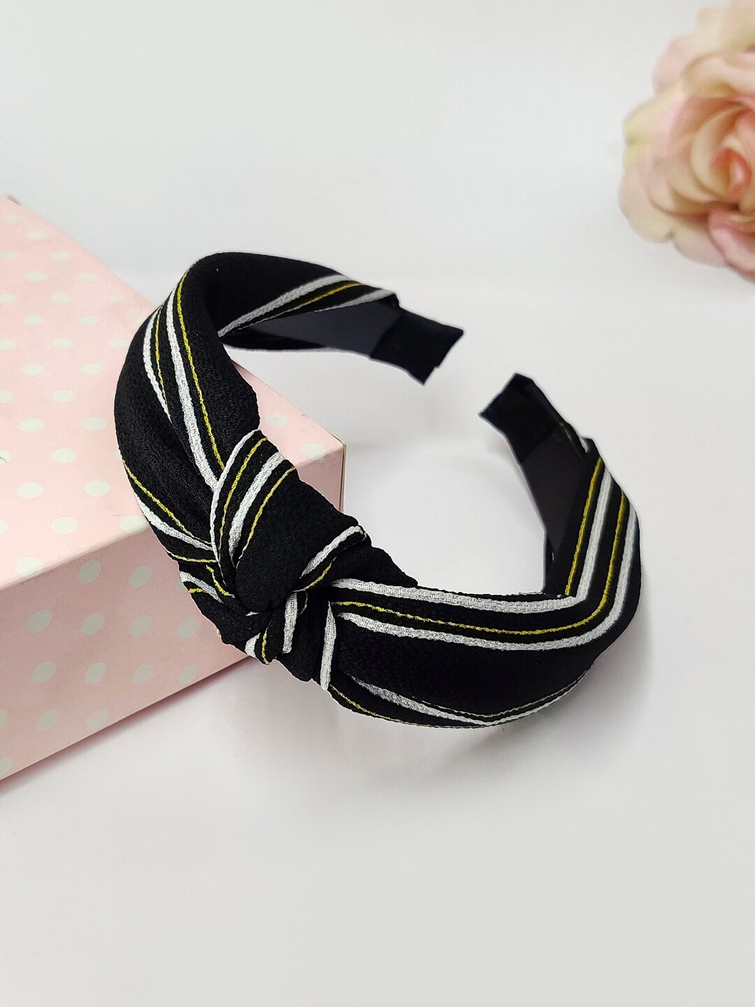 

The Magic Wand Girls Embellished Hairband, Black