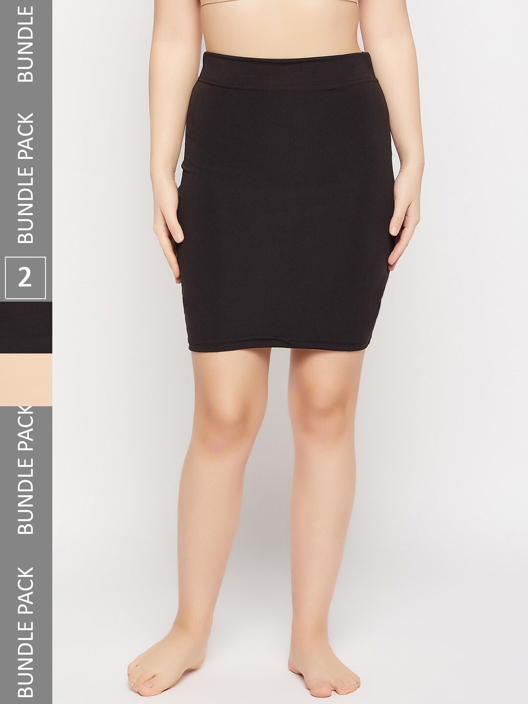 

SECRETS BY ZEROKAATA Women Pack Of 2 Assorted Seamless Skirt Shapewears