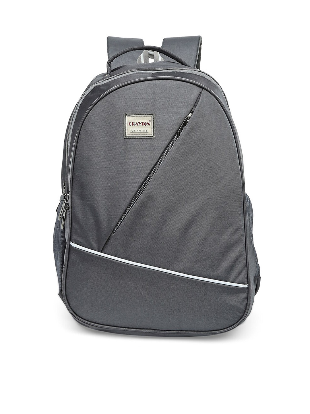 

CRAYTON Unisex Ergonomic Upto 15.6 Inch Backpack with Compression Straps, Grey