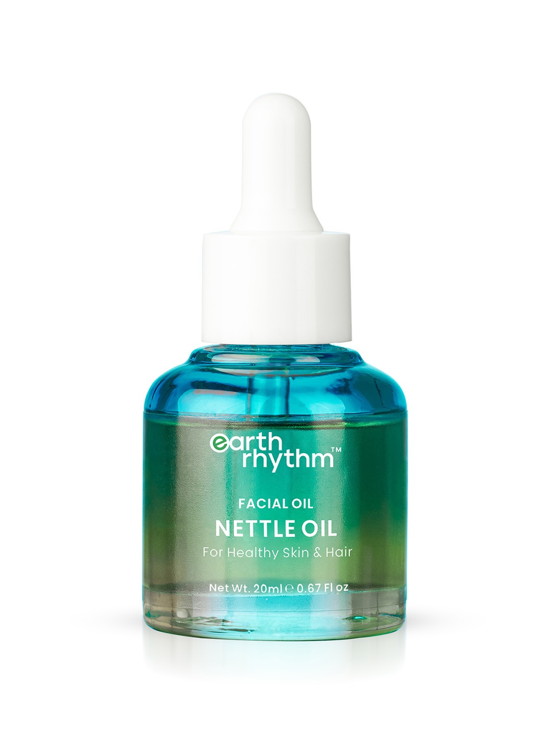 

Earth Rhythm Nettle Facial Oil - 20 ml, Blue