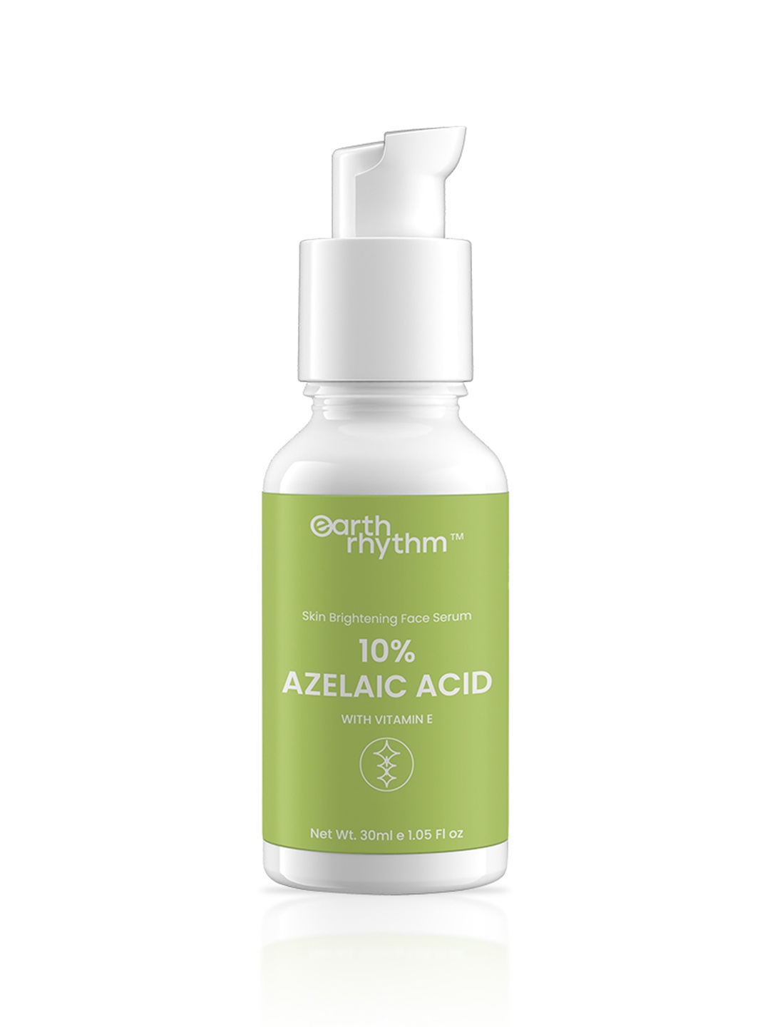 

Earth Rhythm 10% Azelaic Acid Skin Brightening Serum - 30 ml, Green