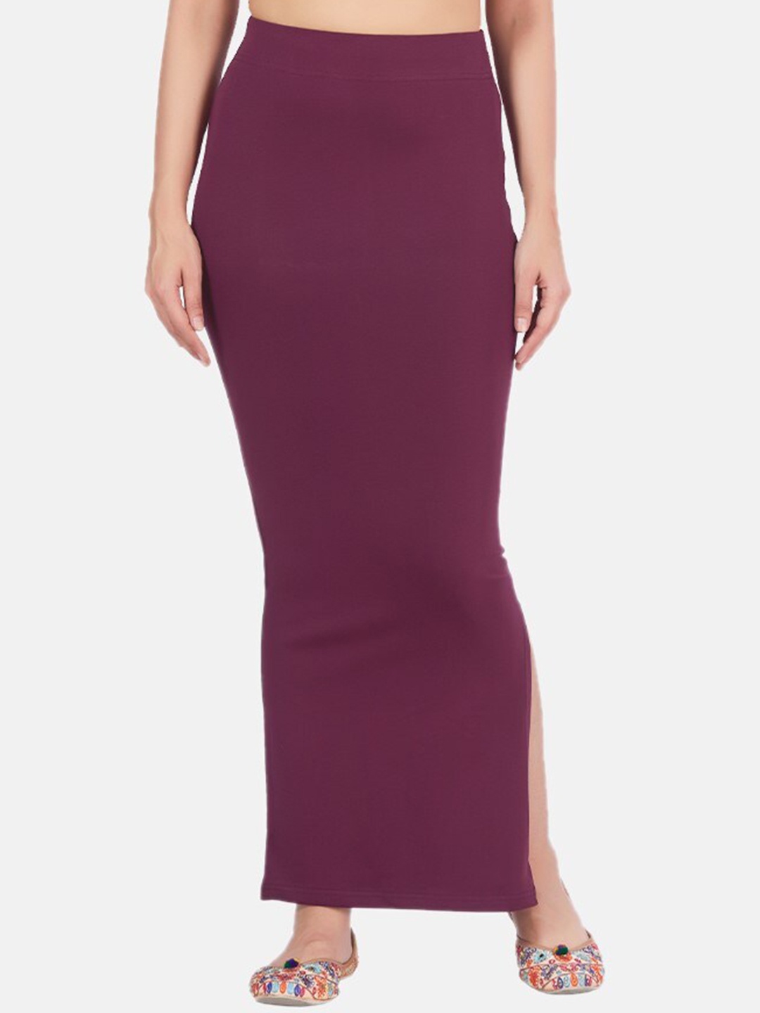 

Studio Shringaar Stretchable Saree Shapewear, Burgundy