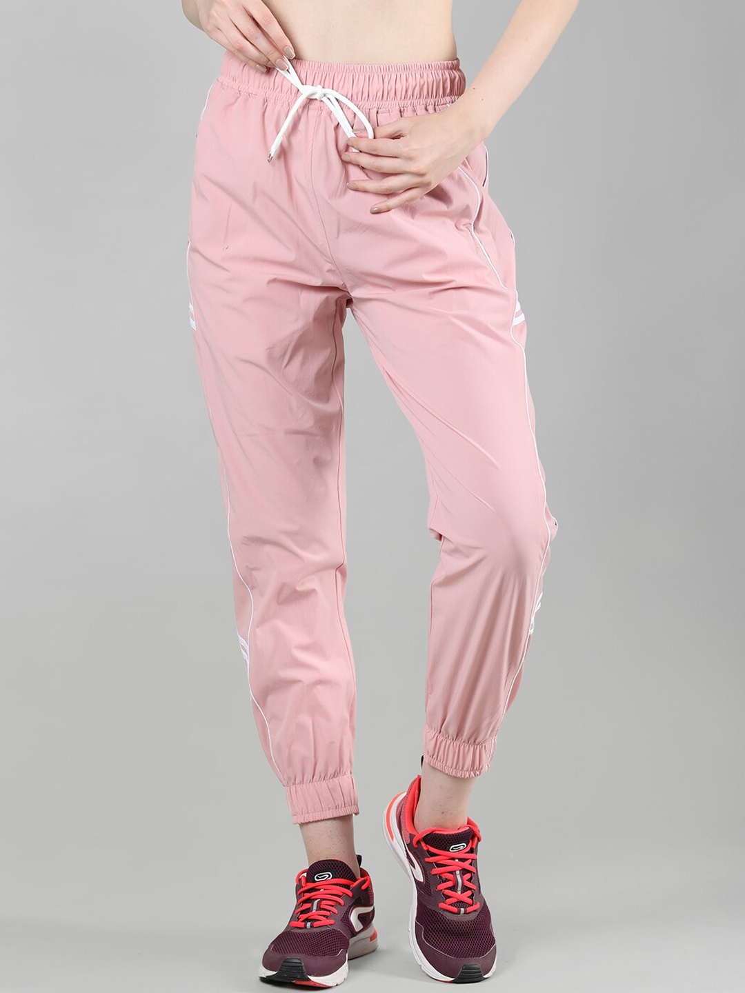 

CHKOKKO Women Gym Workout Joggers, Pink