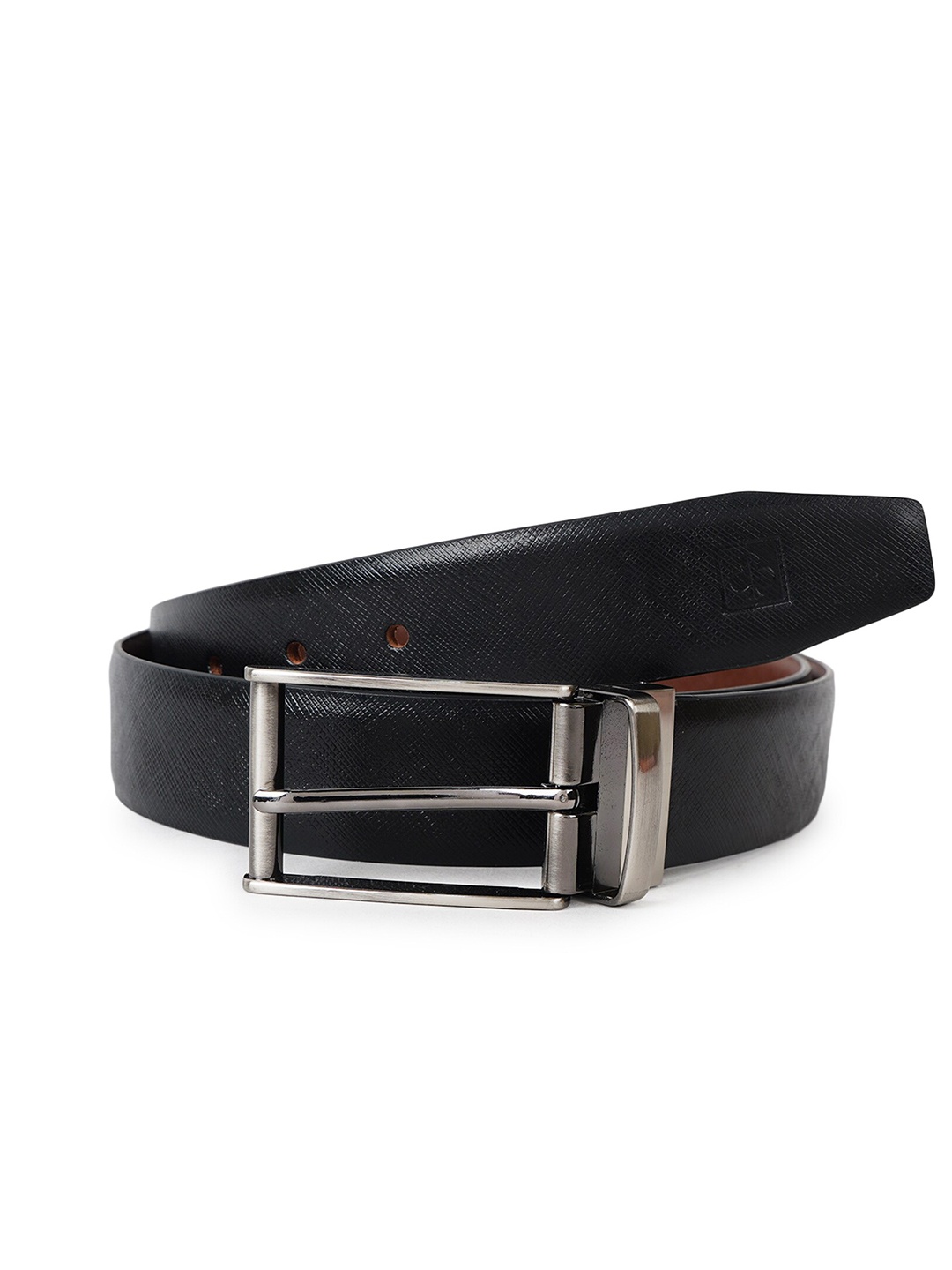 

CIMONI Men Leather Reversible Formal Belt, Black